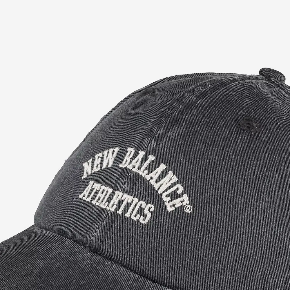 6-Panel Pigment Dyed Hat - Black