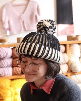 Brioche Hat No. 2 Bulky Yarn Knitting Pattern