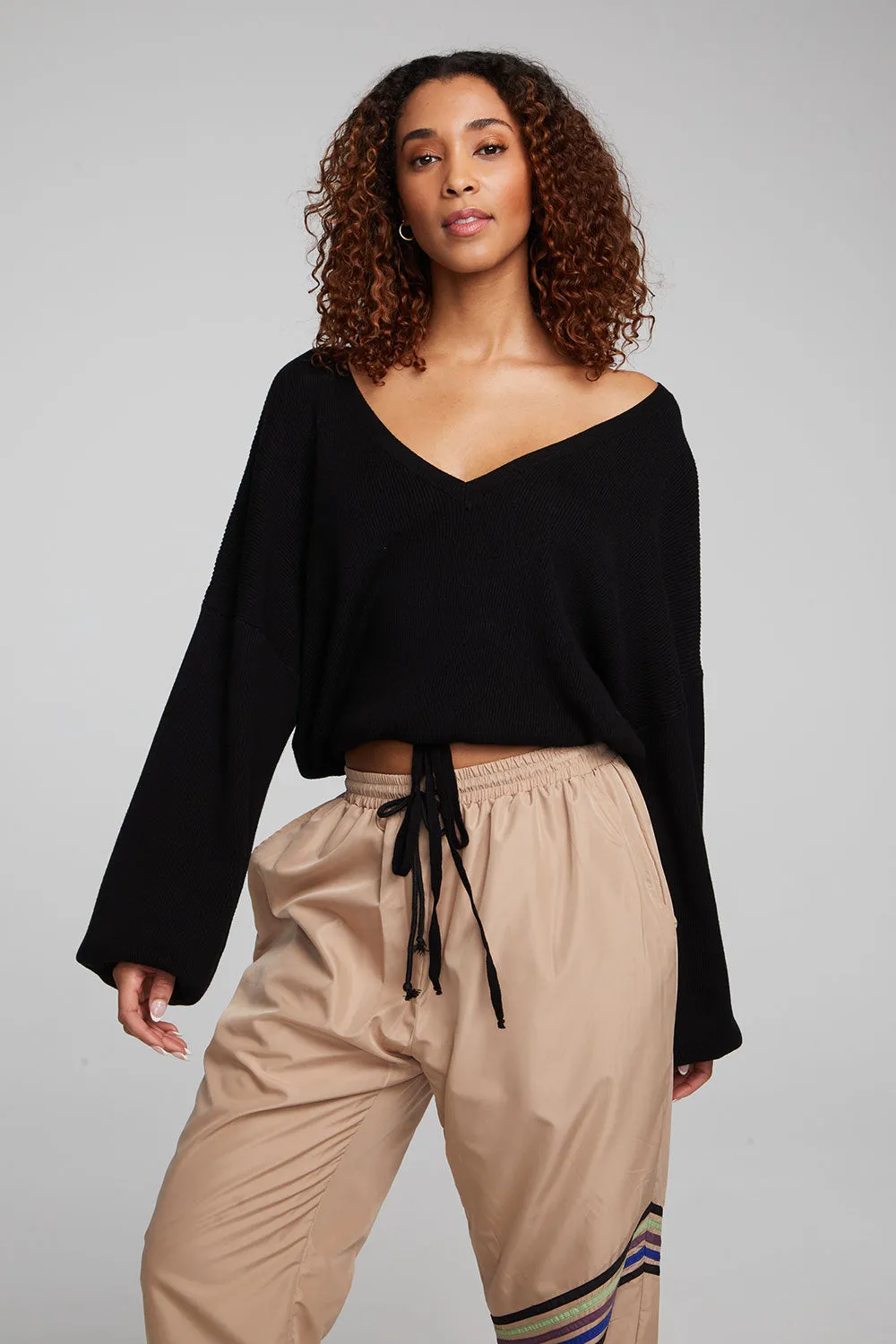 Diamond Shadow Black  Long Sleeve