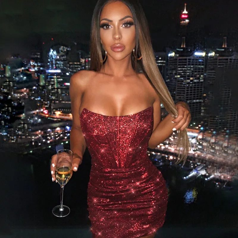Drinks On Me Mini Dress