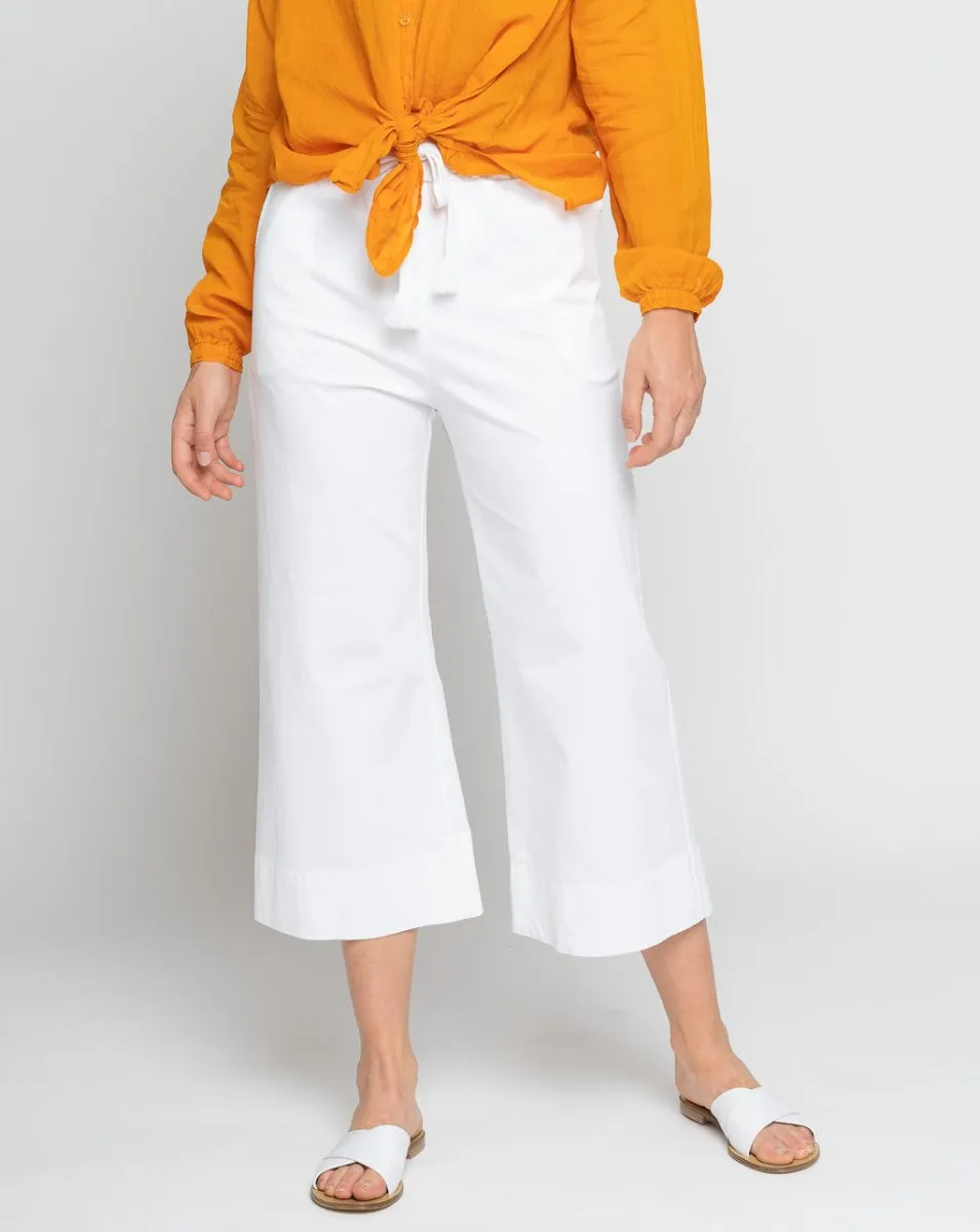 Elastic Waist Drawstring Palazzo Sweatpant