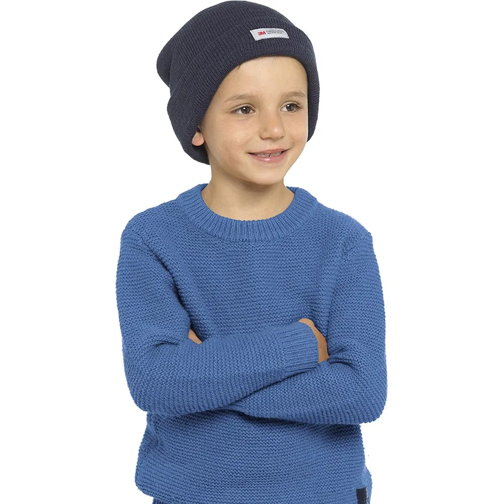 FLOSO Kids/Childrens Knitted Winter/Ski Hat With Thinsulate Lining (3M 40g)