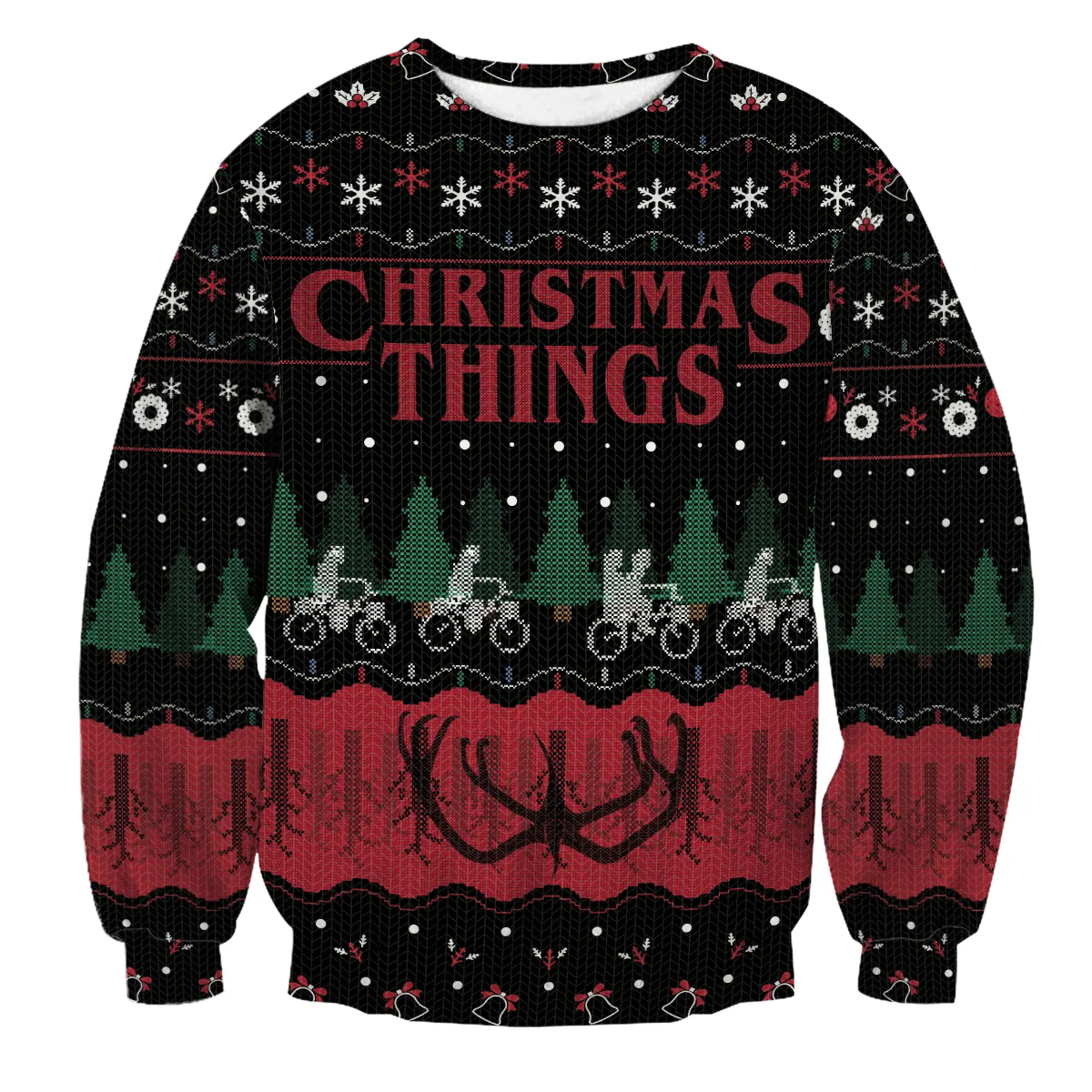 Giftngon - Christmas Things Unisex Wool Sweater For Kids
