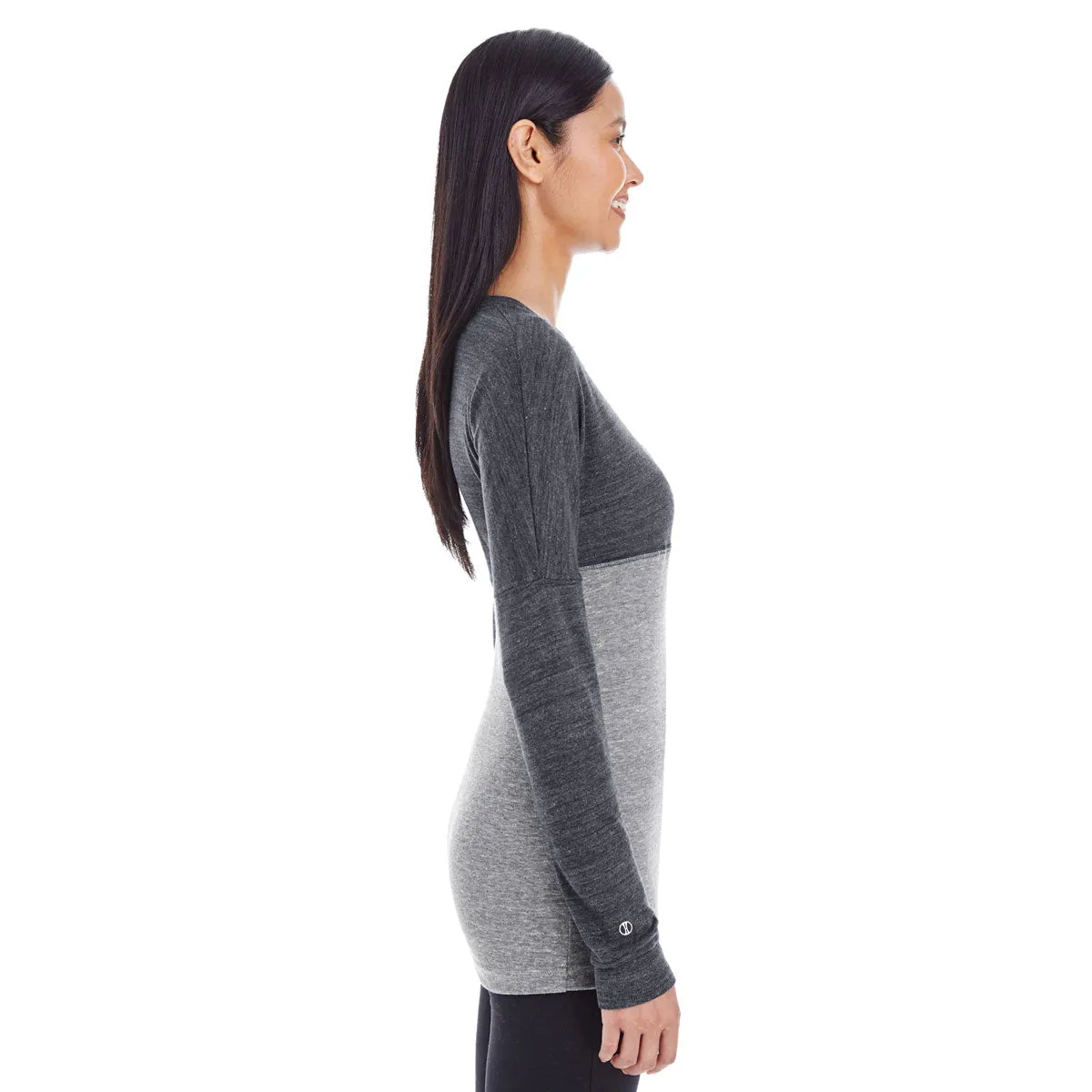 Holloway Women's Vintage Black/Vintage Grey Low Key Pullover