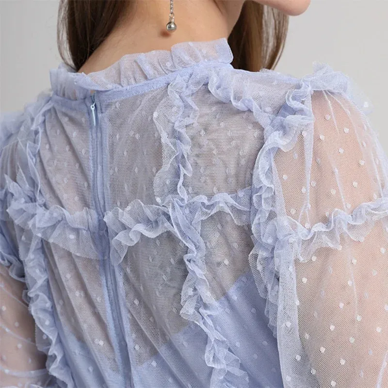 Hummingbird Haze Midi Dress
