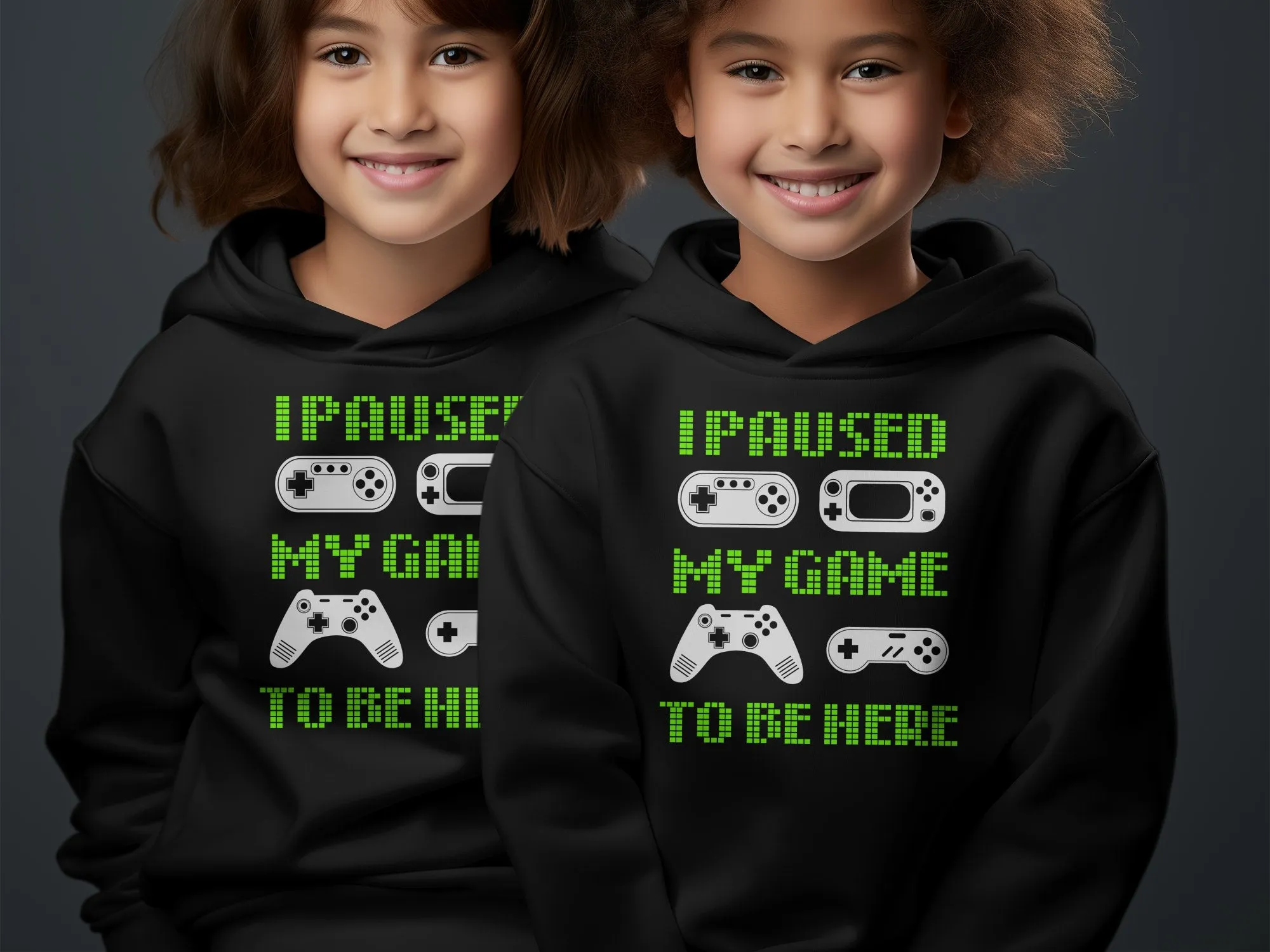 I Paused My Game To Be Here Gaming Hoodie