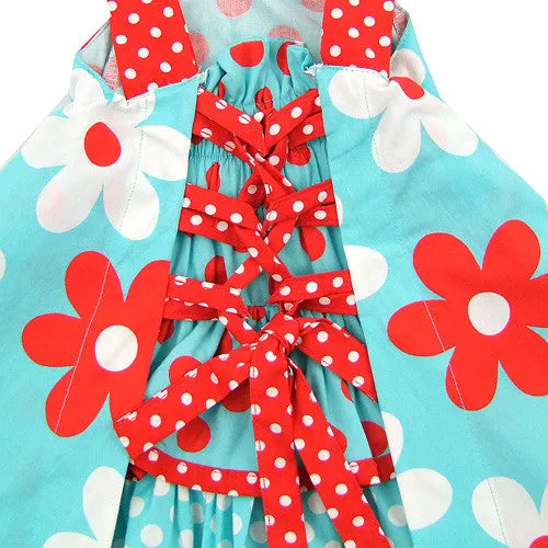 *Jelly the Pug* Corset Tie Back Dress II