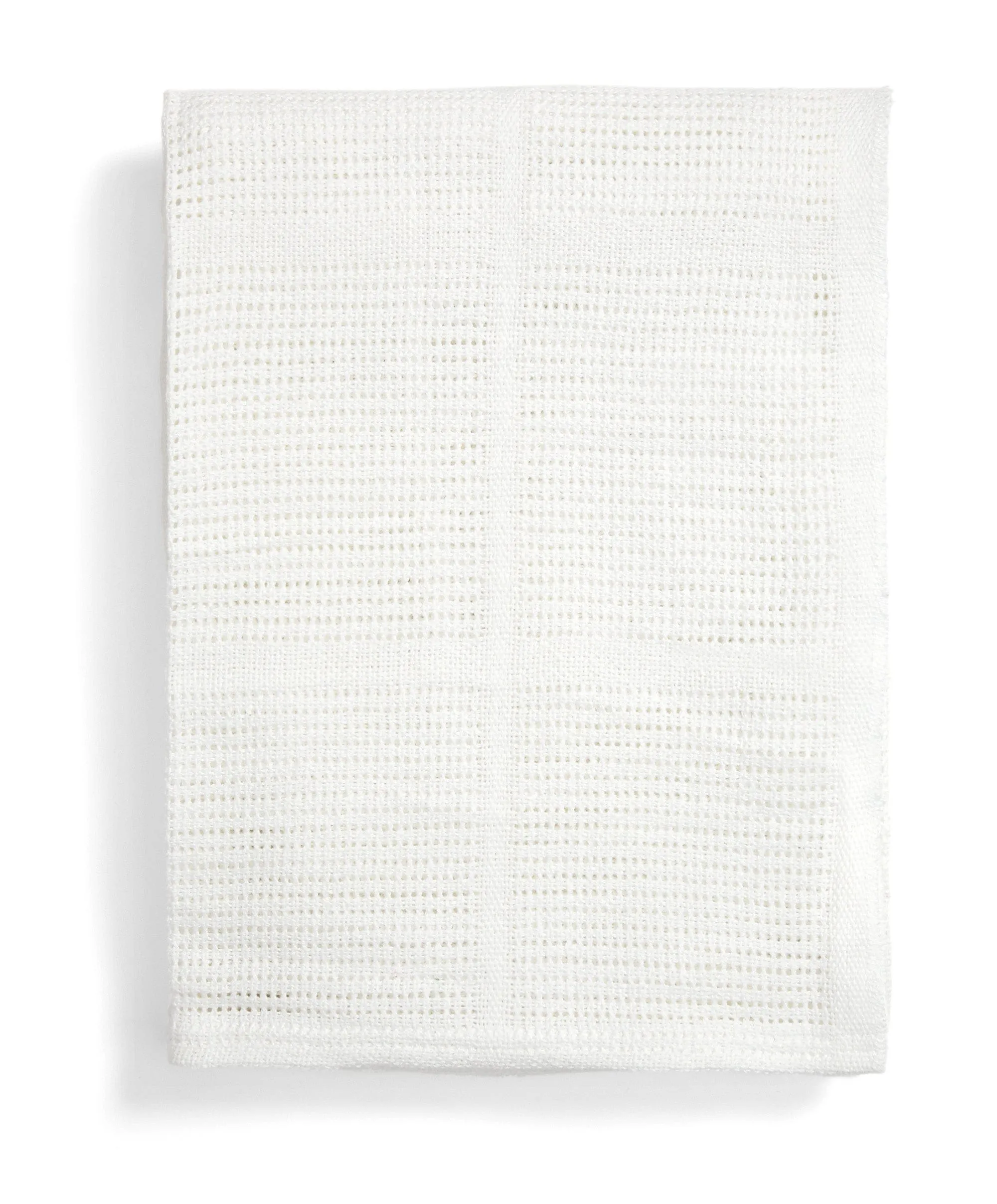 Large Cellular Blanket - White