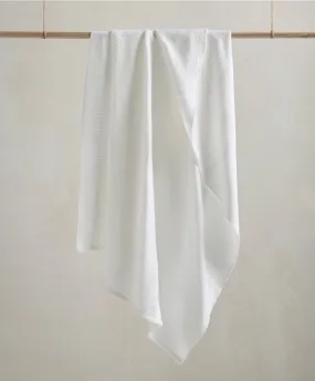 Large Cellular Blanket - White
