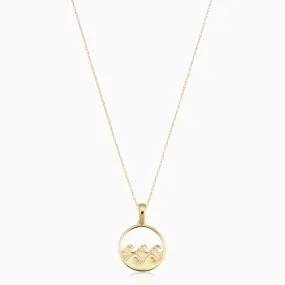 Making Waves Pendant Necklace