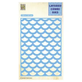Nellie's Choice Layered Combi Dies Waves Layer C