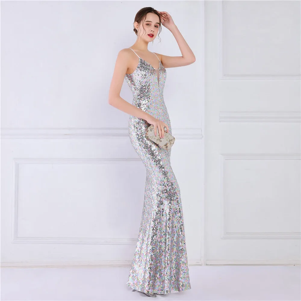 Nemesis-19050-Beaded Position Flower Formal Dress