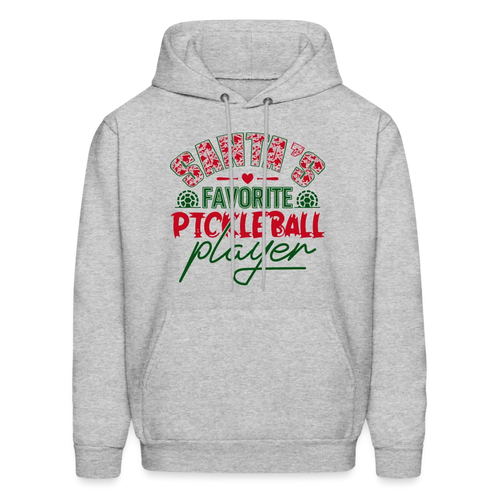 Santa's Favorite Pickleball Player Hoodie