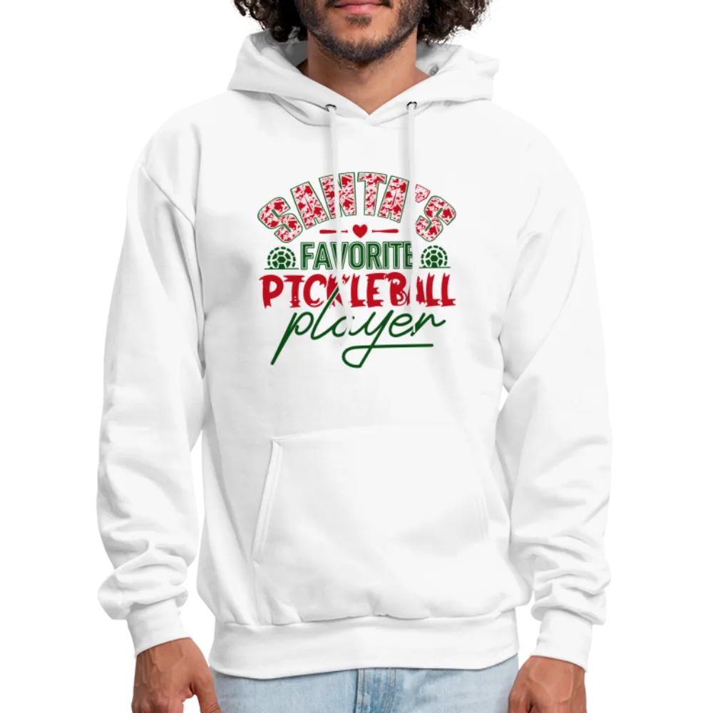 Santa's Favorite Pickleball Player Hoodie