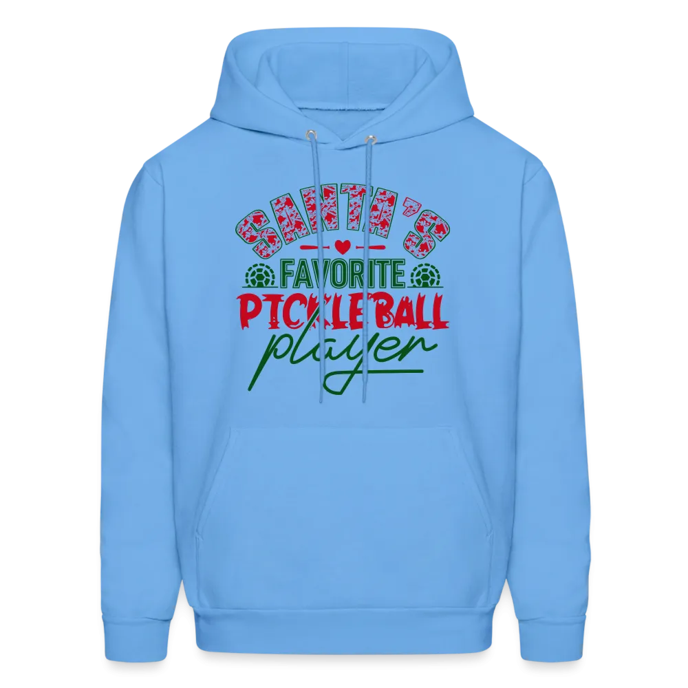 Santa's Favorite Pickleball Player Hoodie