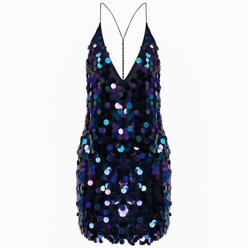 Sequin Slip Dress