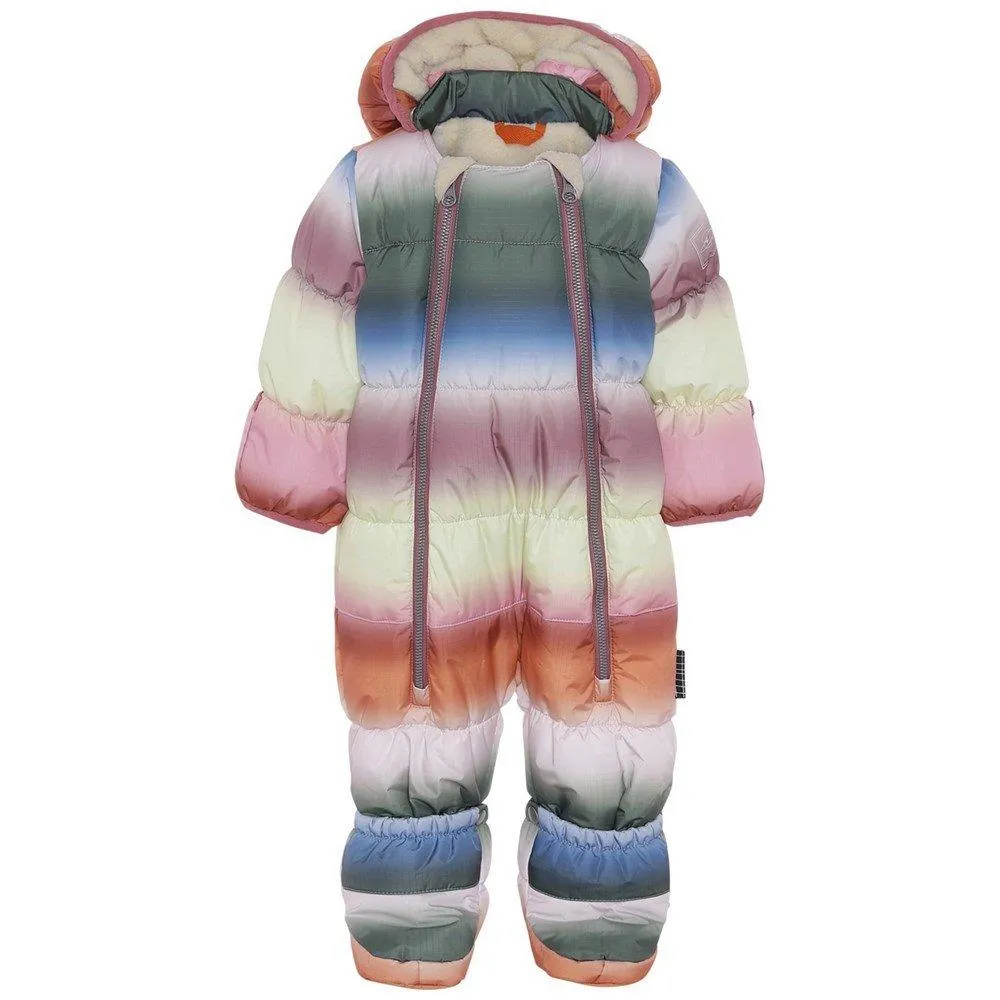 Snowsuit | Hebe Baby in Misty Rainbow | Molo