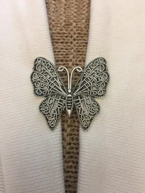Sweater Clips Vintage Butterfly Cardigan Clasp Sweater Clip Gift Gifts for Her by Fabulici