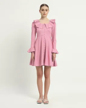 The Fredonia Fondant Pink Cotton Dress