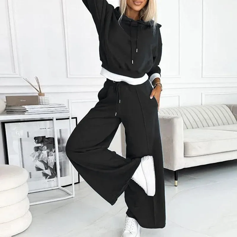 Women's Soft Two-Piece Hooded Activewear Set