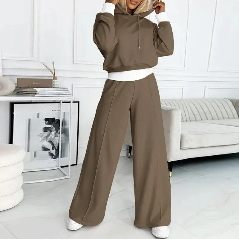 Women's Soft Two-Piece Hooded Activewear Set