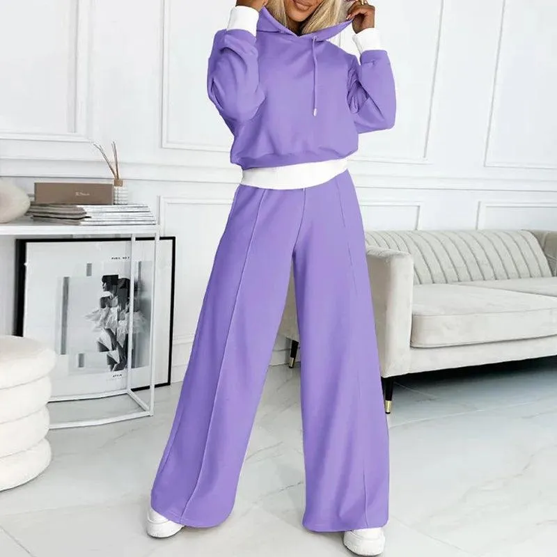 Women's Soft Two-Piece Hooded Activewear Set
